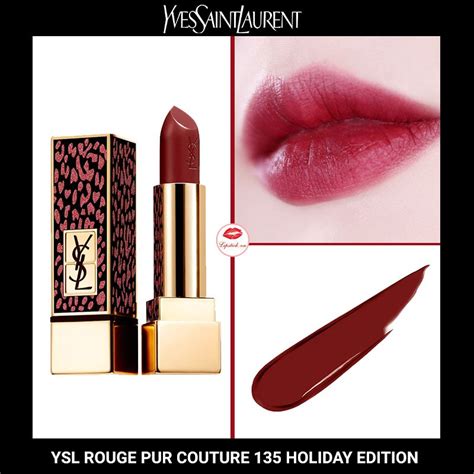 ysl 135 lipstick|ysl rouge lipstick review.